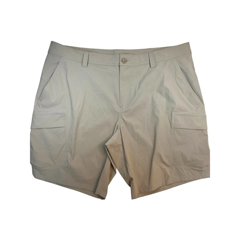 Under Armour Shorts Mens‎ 42 Khaki Cargo Loose UPF-50 Fishing Golf Lightweight
